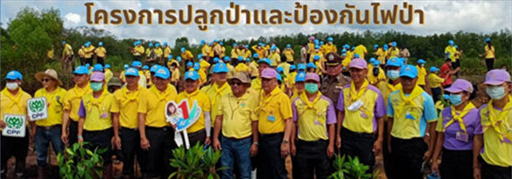 ปลูกป่าชายเลนในพื้นที่โครงการปลูกป่าและป้องกันไฟป่า จำนวน 45 ไร่ บริเวณพื้นที่ป่าชายเลน ป่าสงวนแห่งชาติป่าท่าโสม หมู่ที่ 2 บ้านละมีบ ตำบลท่าโสม อำเภอเขาสมิง จังหวัดตราด กิจกรรมจิตอาสาพัฒนาในโอกาสวันสำคัญของชาติไทย เนื่องในวันคล้ายวันพระราชสมภพ สมเด็จพระกนิษฐาธีราชเจ้า กรมสมเด็จพระเทพรัตนราชสุดาฯ สยามบรมราชกุมารี มีผู้เข้าร่วมโครงการฯ จำนวน 800 คน