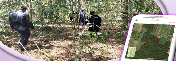 วันที่ 16 เมษายน 2564 หน่วยป้องกันรักษาป่าที่ รย.2 (บ้านค่าย) ได้ออกลาดตระเวนในเขตพื้นที่รับิผดชอบ บริเวณเขาภูดร หมู่ที่ 7 ตำบลสำนักท้อน อำเภอบ้านฉาง จังหวัดระยอง จำนวน 1 แปลง เนื้อที่ 25-1-75 ไร่ พื้นที่ป่ายังคงสภาพเป็นป่าสมบูรณ์ ไม่พบการกระทำความผิดตามกฏหมายว่าด้วยการป่าไม้