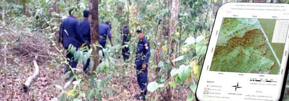 วันที่ 16 เมษายน 2564 หน่วยป้องกันรักษาป่าที่ รย.3 (ห้วยทับมอญ) ได้ออกลาดตระเวนในเขตื้นที่รับผิดชอบ บริเวณป่าเขาลอย หมู่ที่ 2 ตำบลเขาน้อย อำเภอเขาชะเมา จังหวัดระยอง จำนวน 1 แปลง เนื้อที่ 39-0-14 ไร่ พื้นที่ป่ายังคงสภาพเป็นป่าสมบูรณ์ ไม่พบการกระทำความผิดตามกฏหมายว่าด้วยการป่าไม้