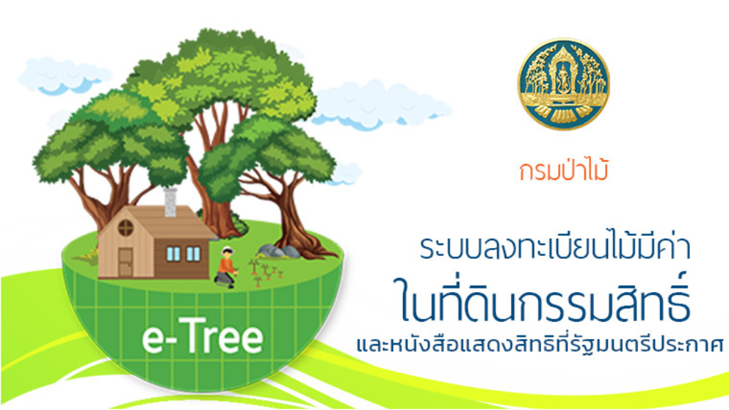 ระบบลงทะเบียนไม้มีค่าในที่ดินกรรมสิทธิ์ และหนังสือแสดงสิทธิที่รัฐมนตรีประกาศ