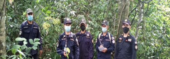 วันที่ 29 พฤษภาคม 2564 เจ้าหน้าที่หน่วยป้องกันและพัฒนาป่าไมเเขาสมิง เจ้าหน้าที่หน่วยป้องกันรักษาป่าที่ ตร.1 (คลองสะตอ) ได้ออกตรวจบาดตระเวนพื้นที่ในเขตป่าสงวนแห่งชาติ ป่าดงธรรมชาติ บริเวณเขาขวาง หมู่ที่ 3 บ้านสลัก ตำบลท่าโสม อำเภอเขาสมิง จังหวัดตราด จำนวน 1 แปลง เนื้อที่ 180-3-60 ไร่ ไม่พบการกระทำความผิดตามกฏหมายว่าด้วยการป่าไม้