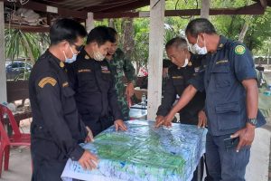 ร่วมกันค้นหาราษฎรหลงเข้าไปในป่าเขตอุทยานแห่งชาติป่าภูเวียง