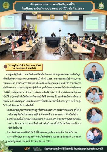670805 ประชุมคณะกรรมการแก้ไขปัญหาที่ดิน-ที่อย