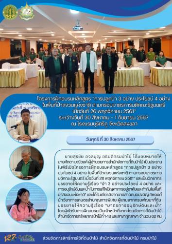 670830 โครงการฝึกอบรมหลักสูตร-การปลูกป่า-3-อย่