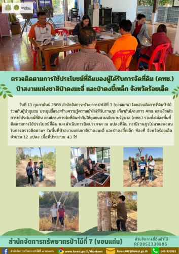 ตรวจติดตามร้อยเอ็ด