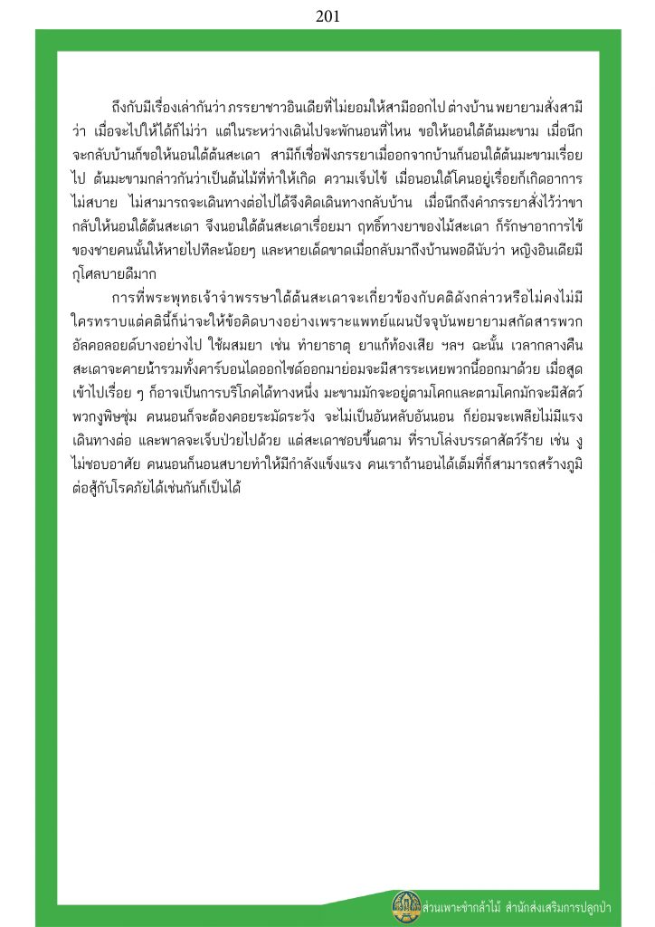 ต้นไม้ในพุทธประวัติ : ต้นสะเดาอินเดีย
