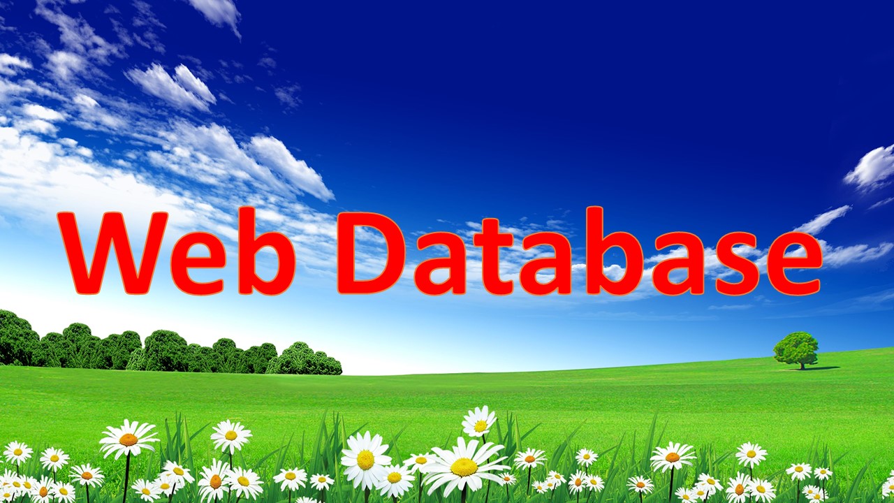 Web Database
