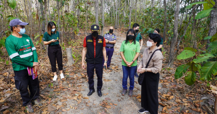 สผส. ลงพื้นที่ติดตามงานกิจกรรมบริหารการจัดการป่าชุมชน ฯ ในท้องที่จังหวัดลำปาง