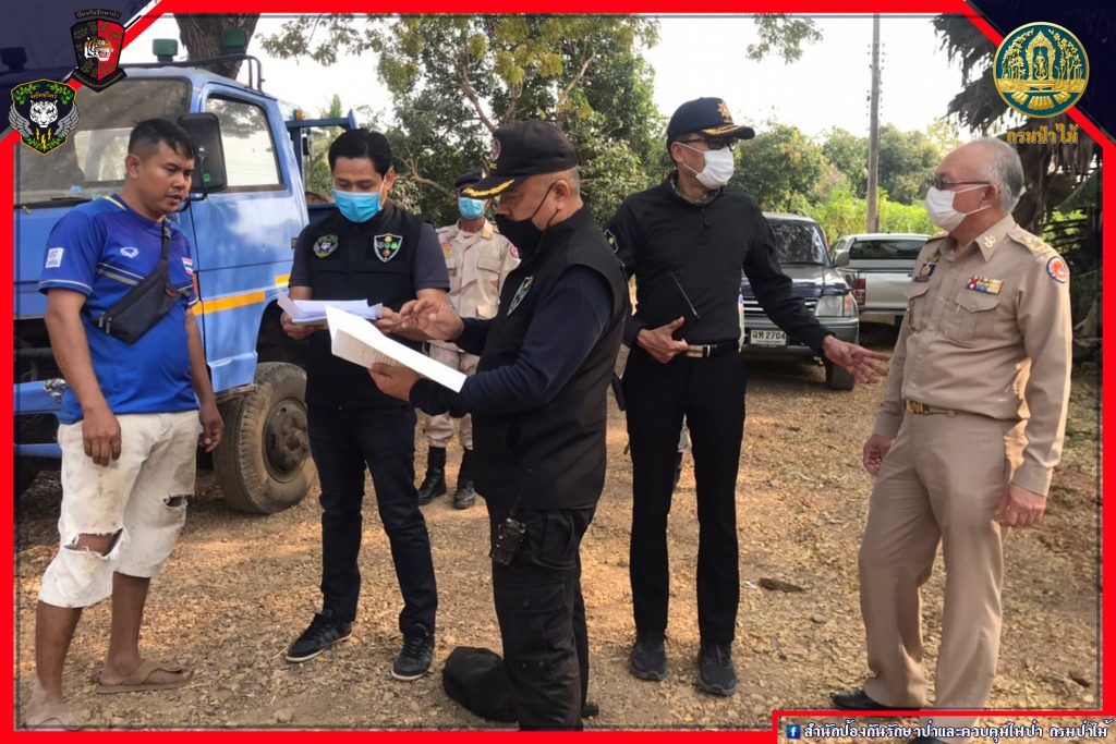 ตรวจสอบไม้ประดู่ จ.ชัยภูมิ