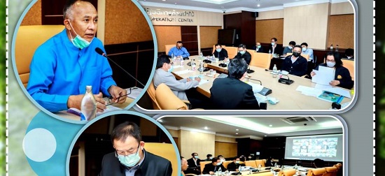 ข่าวประชาสัมพันธ์ประชุมติดตามความคืบหน้าผลการปฏิบัติการขับเคลื่อนโครงการปลูกป่าและป้องกันไฟป่า