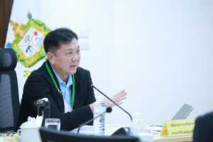 นายจตุพร บุรุษพัฒน์ ปลัดกระทรวงทรัพยากรธรรมชาติและสิ่งแวดล้อม เป็นประธานประชุมคณะกรรมการพิจารณาการใช้ประโยชน์ในเขตป่าสงวนแห่งชาติ